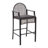 3 - Piece Outdoor Dining Set With Cushions, Patio Pe Wicker Bar Stool And Bistro Bar Table With Metal Frame, Farmhouse Conversation Set For Porch/Yard/Poolside/Cafe-399838844