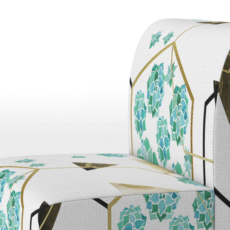 Fauteuil de chambre Triangles