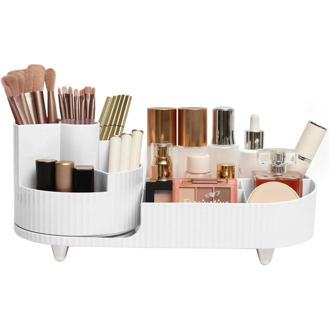 Zackarie Plastic Makeup Organizer Latitude Run®
