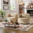 Bolton 34" W Upholstered Swivel Barrel Chair-472380534