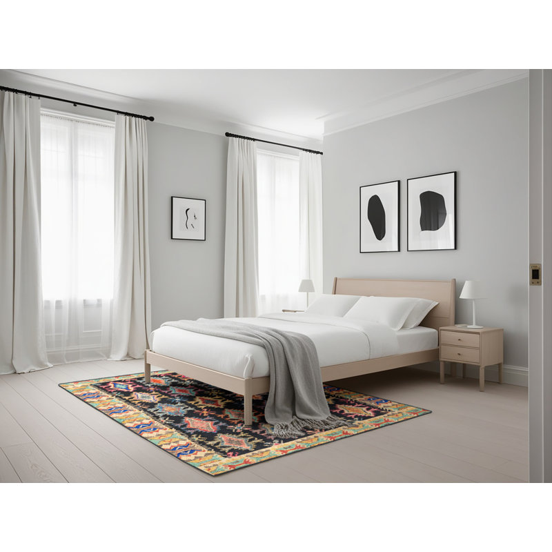 Tapis abstrait moderne 4635, Rectangle 5 pi x 7 pi