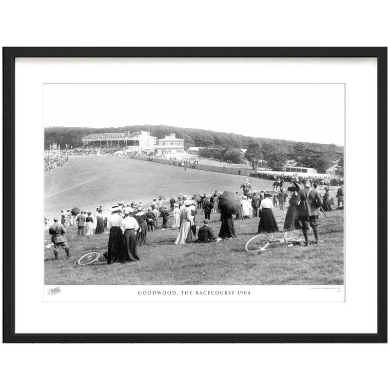 Goodwood, The Racecourse 1904 by Francis Frith - Single Picture Frame Print, 60cm H x 80cm W x 2.3cm D