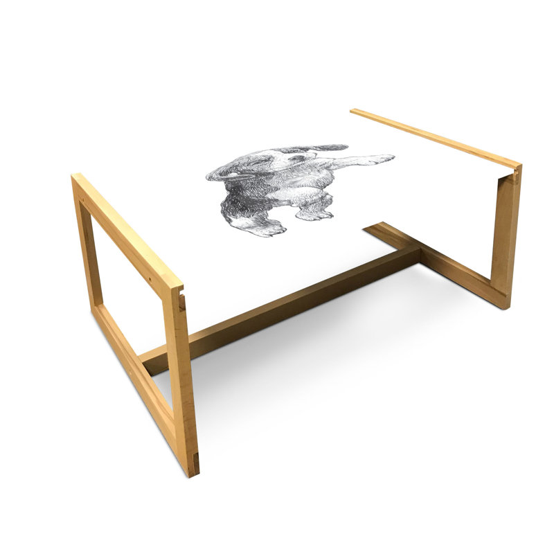 Jaeyoun Sled Coffee Table, 90cm H x 62cm W x 40cm D