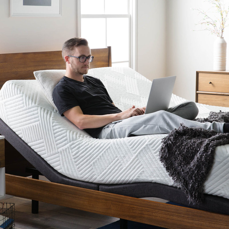 Zero Gravity Adjustable Bed with Wireless Remote, Full