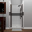 Porte de douche à charnière semi-sans cadre 32 "x 66" Swinging-42574441-42574442