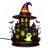 Halloween Night Light Witch's Hat Light