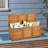 Outdoor 46 Gallon Acacia Wood Storage Deck Box