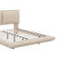Queen Upholstered Platform Bed With Sensor Light And 2 Backrests,Stylish Platform Bed With 2 Sets Of USB Ports And Socket-2048594683