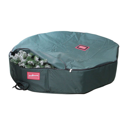 48" Green Direct Suspended Hanging Christmas Wreath Protective Storage Bag