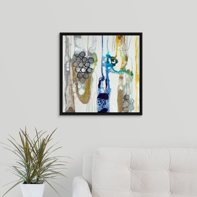 « botanique contour xiiiii », peinture sur toile