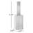 Lene 11.02'' H Glass Tabletop Candlestick-1642373782