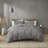 Blair Ruched Faux Fur Comforter Set-63602438-33665302