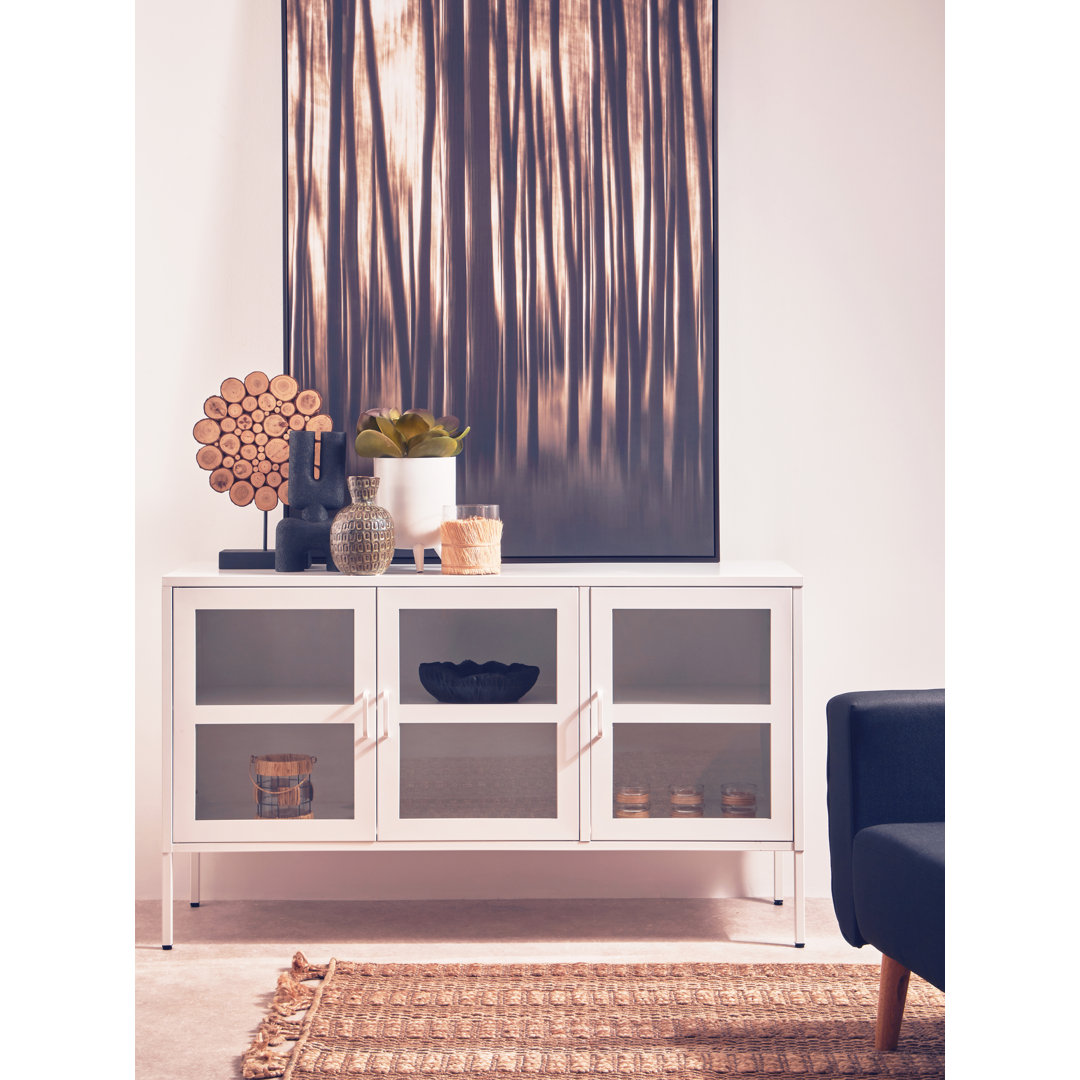 Sideboard Jubeda aus Stahl 140 cm