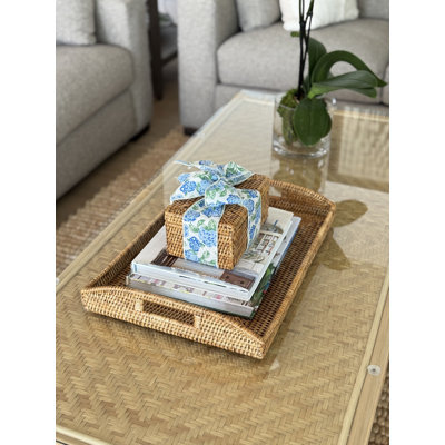 Everard Wicker Tray