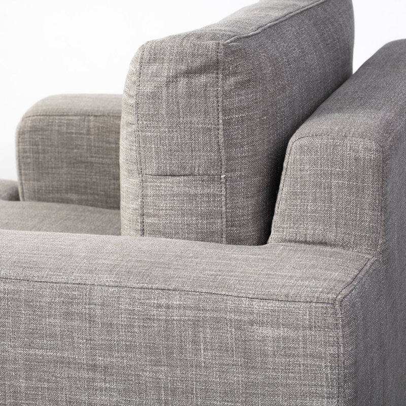 Torgeir Upholstered Club Chair, Gray