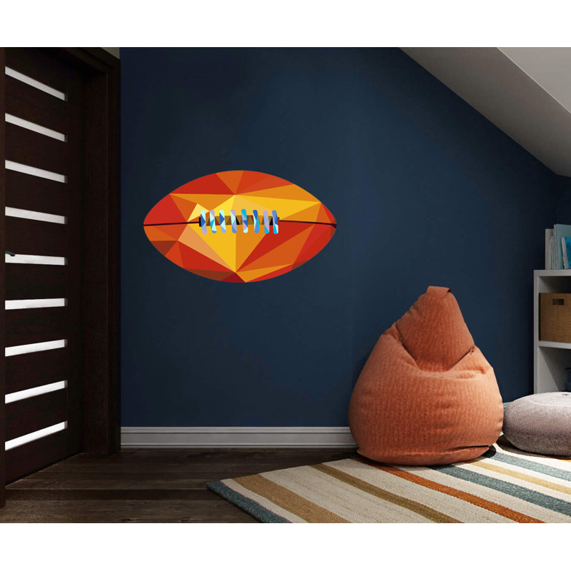 Sports Wall Decal, 22" H x 35" W