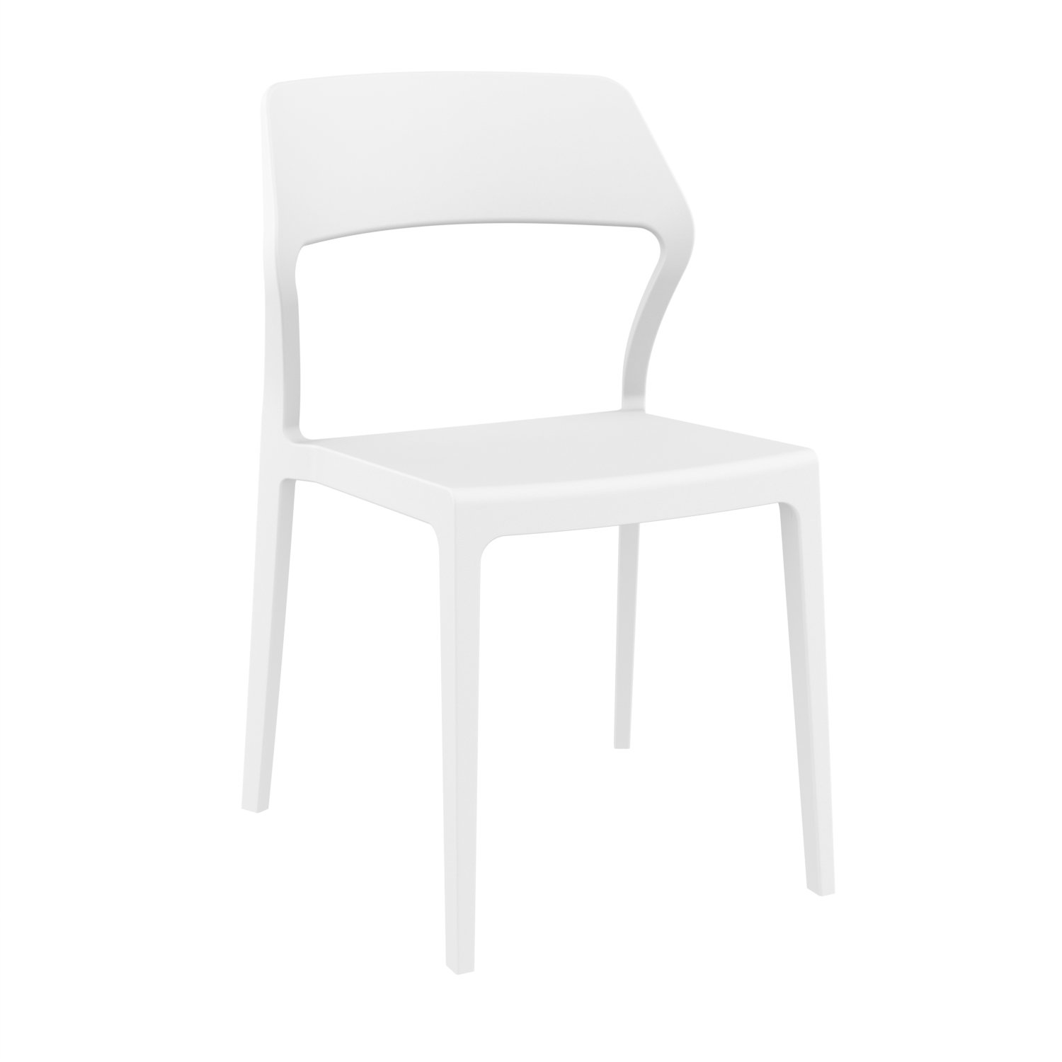 Farrah 24" Patio Bistro Set, White