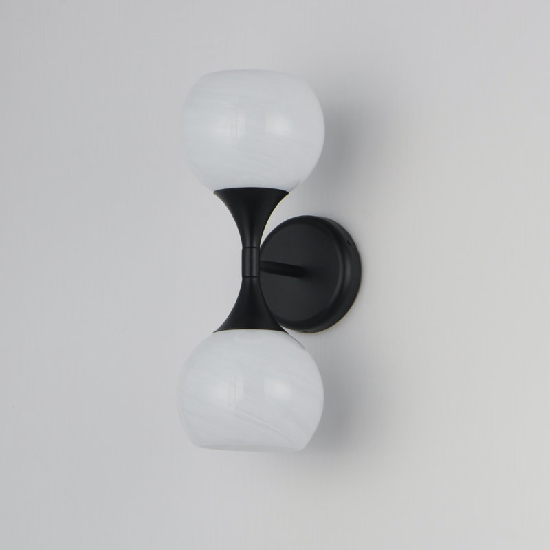 Neve-Wall Sconce, Black