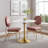 Lippa 36" Round Dining Table by Modway-74366143