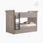 Lit superposé simple / simple avec couchette Romana II Beige