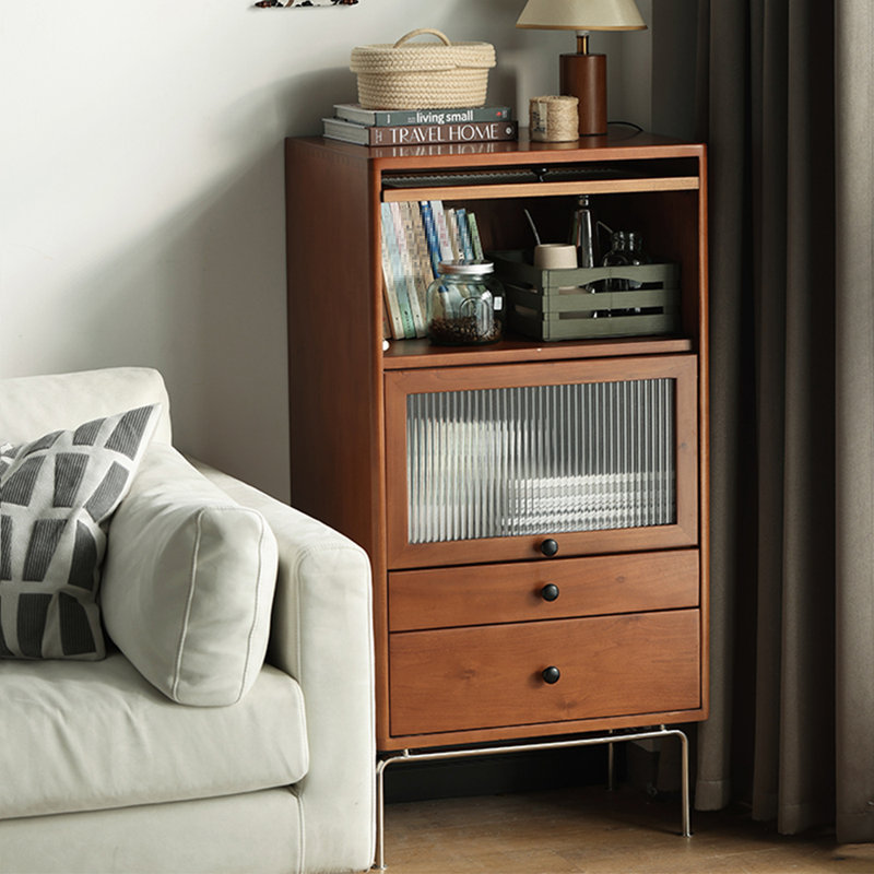 Nordic style vintage bookcase