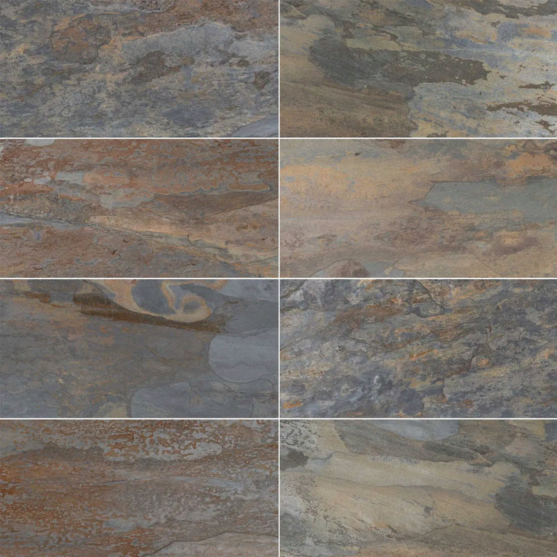 Golden Coast Slate Wall and Floor Tile