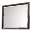 Miroir pour commode Amato Tablita Merlot