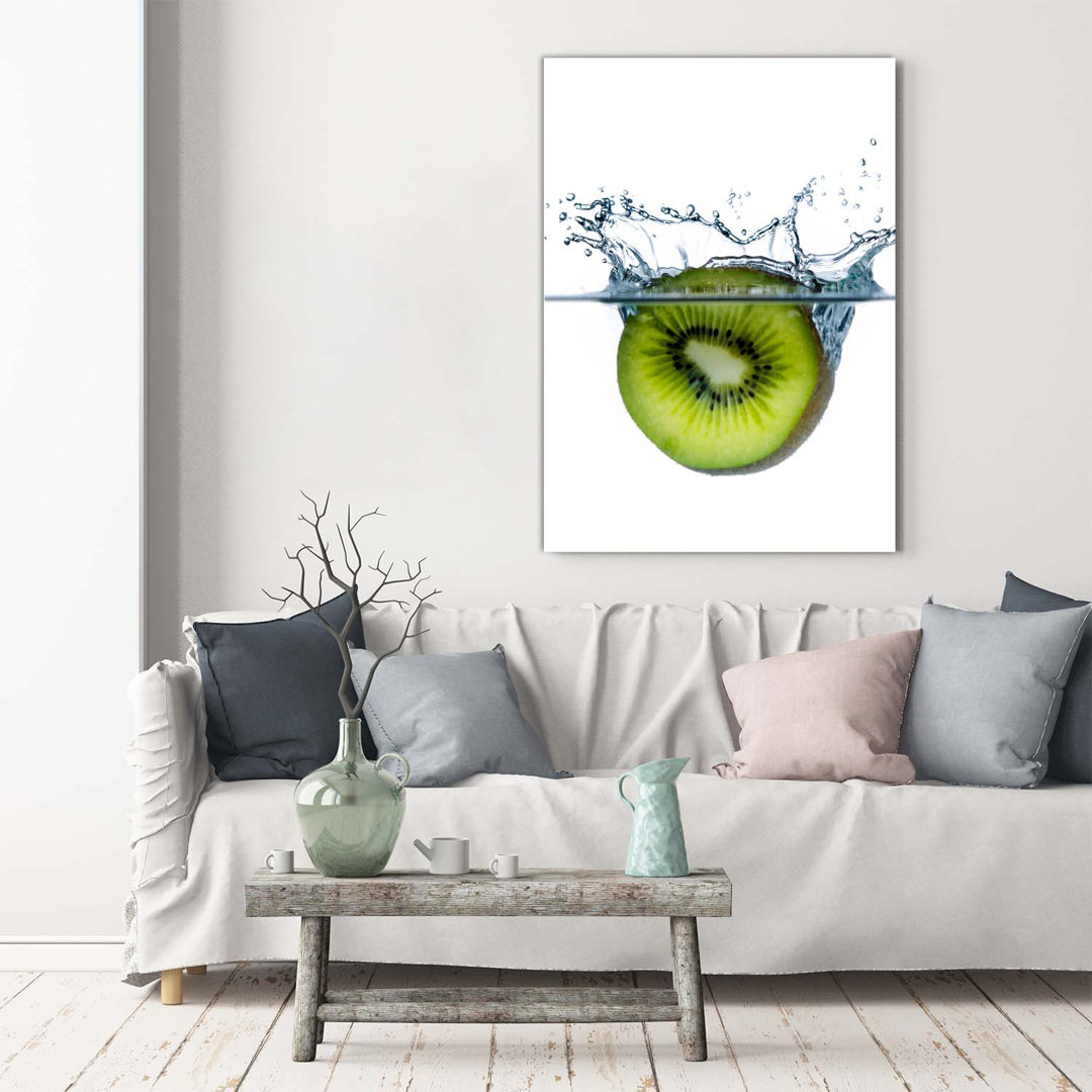 Fruit Under Water - Wrapped Canvas Print