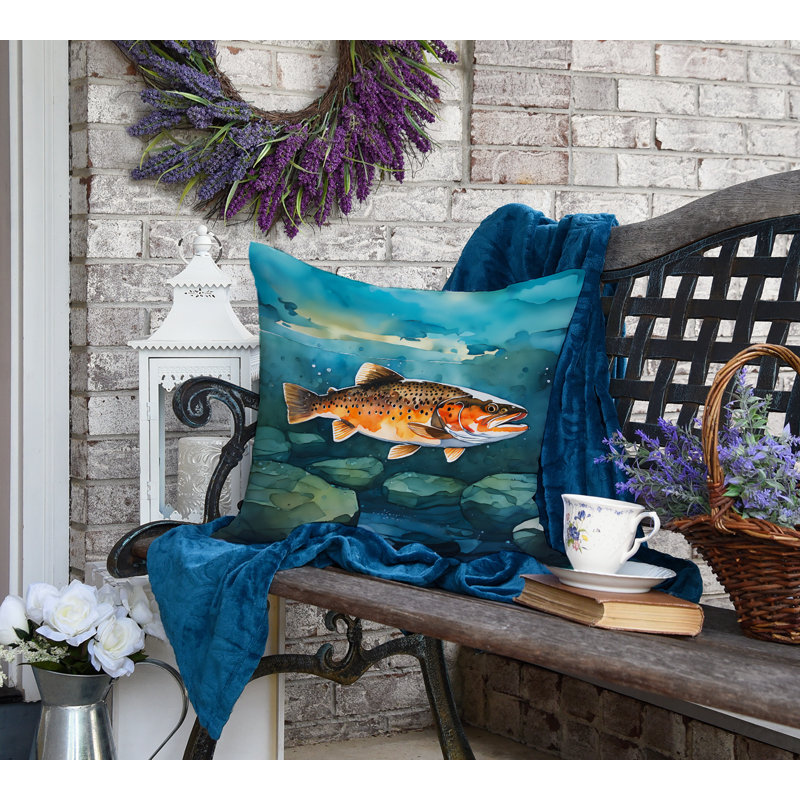 Coussin décoratif intérieur / extérieur Nautical, H 18 po x l 18 po
