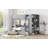 Storage Bunk Bed With Drawers & Cabinet – Space-Saving Solid Pine Frame-535051914-535051915