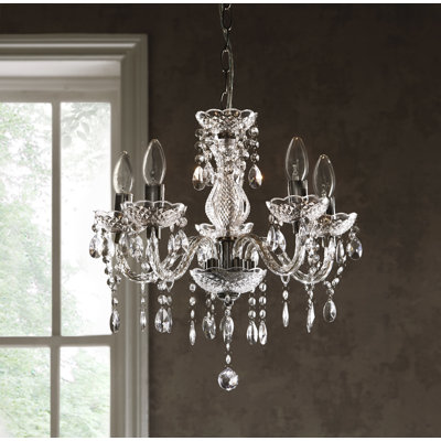 Icarus 5 - Light Candle Style Chandelier