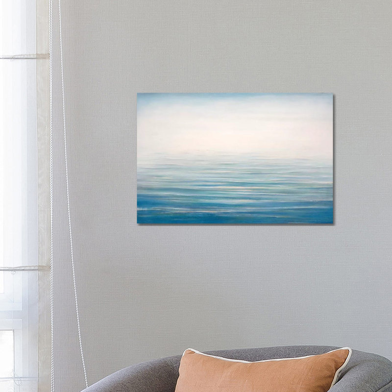 Sea Mist - Painting on Canvas, Wrapped Canvas, 20.32cm H x 30.48cm W x 1.91cm D