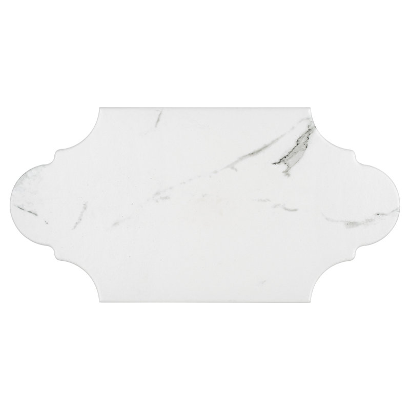 Timeless Provenzale Calacatta 6-1/4" x 12-3/4" Porcelain Patterned Wall & Floor Tile