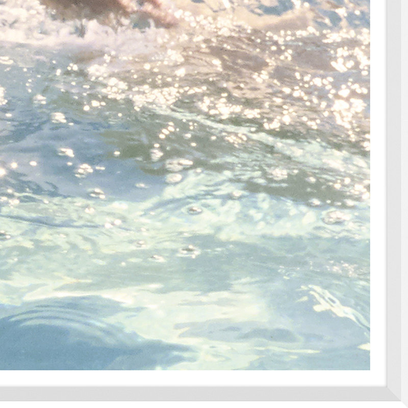 Swimming In Golden Door Spa Pool Giclee Print by Jacques Malignon