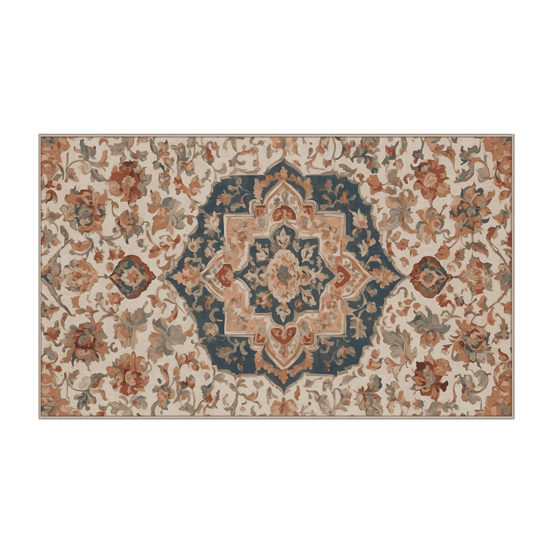 Tapis brun lavable à la machine, Rectangle 8 pi x 10 pi