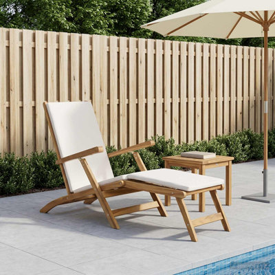 Folding Reclining Deck Chair