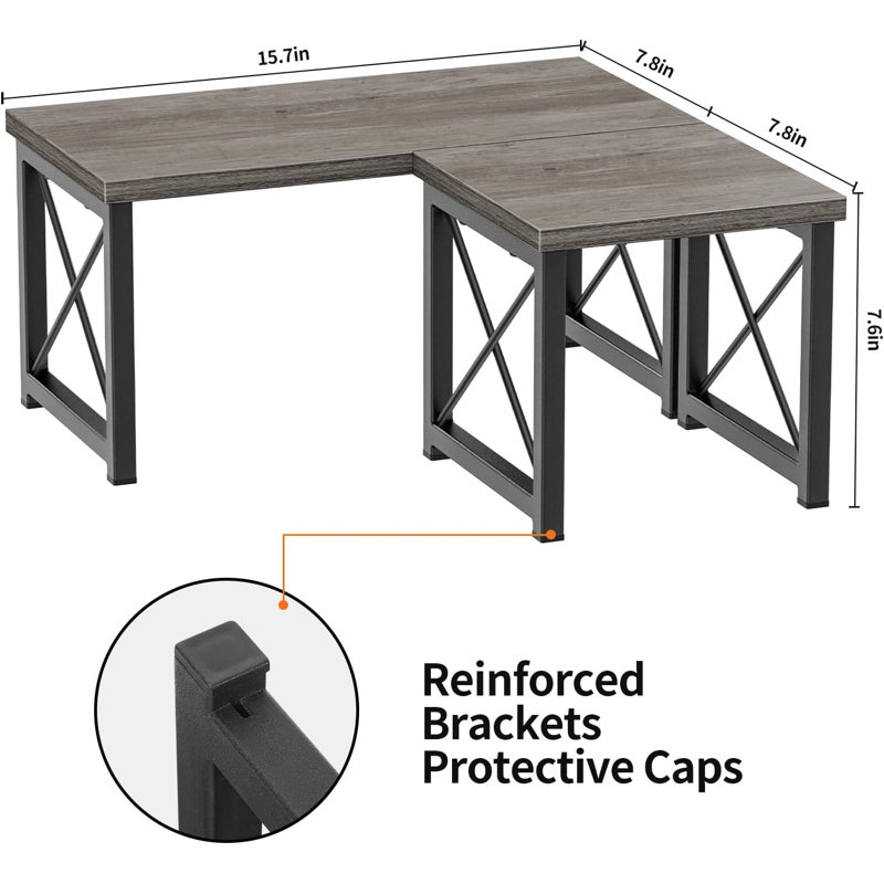 Wooden Desktop Shelf