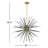 Sumler 8-Light Dimmable Sputnik Sphere Chandelier-398322721-398322733