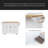 54Inch Large Kitchen Island With Rubber Wood Drop Leaf, Embossed Texture Rolling Kitchen Cart On 4 Wheels With 4 Doors And 3 Drawers, Kitchen Island With Storage For Kitchen, Dining Room-1037919392