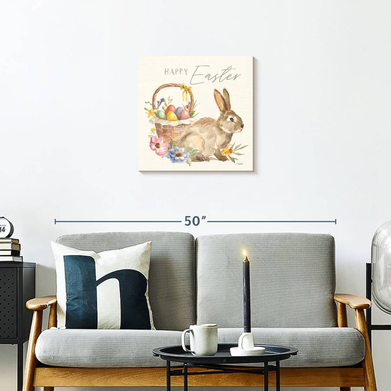 Lelend Happy Easter VII, 20" H x 20" W