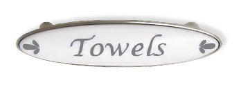 Towel Drawer 3" Center to Center Flat Panel