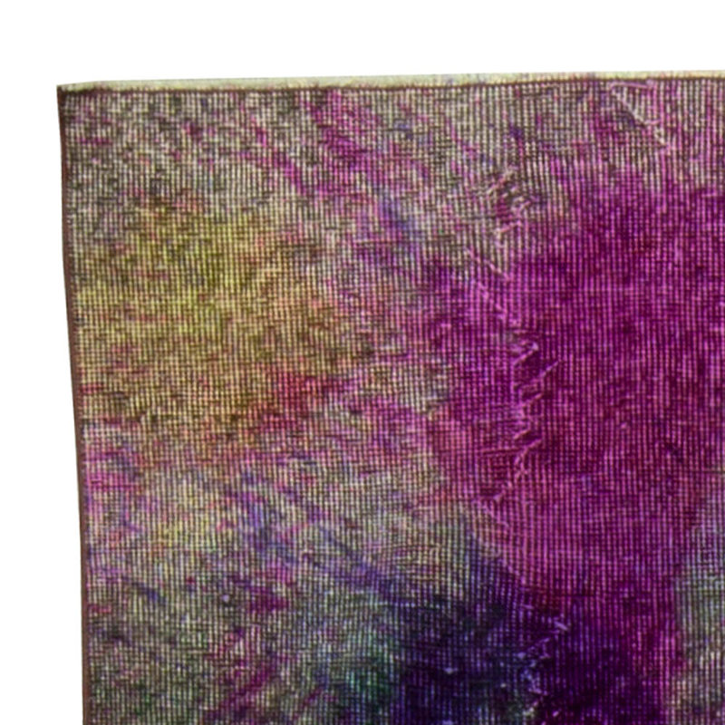 Modern One-of-a-Kind Rectangle 6'6" X 9'9" Hand Knotted Area Rug