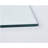 Tempered clear glass top.80CM square