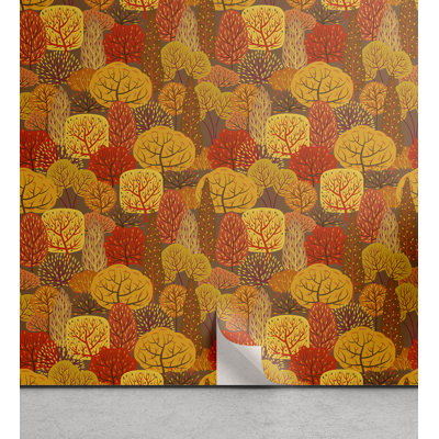 Iagan Peel & Stick Floral Roll