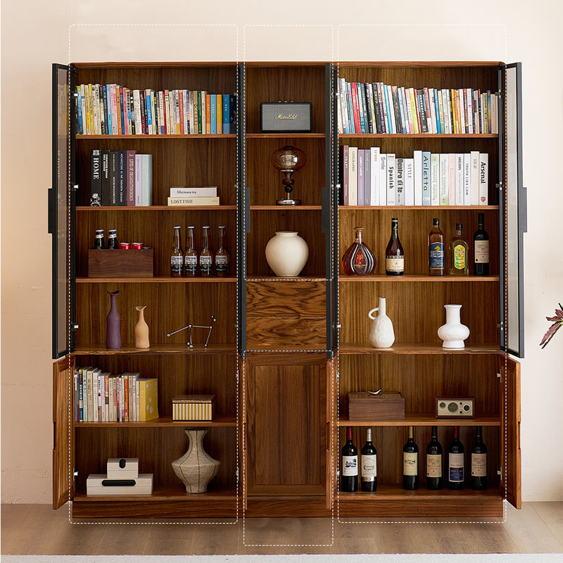 Bibliothèque simple de style européen