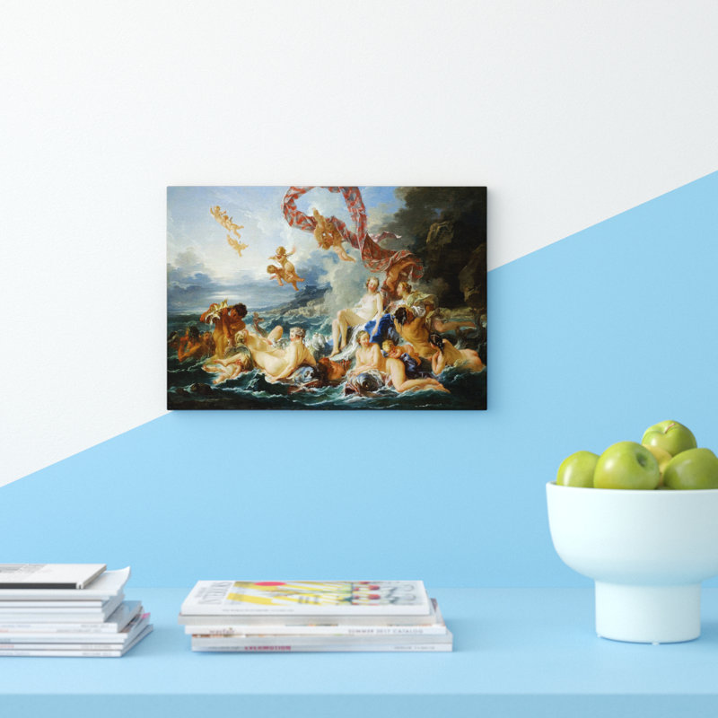 Francois Boucher - Wrapped Canvas Painting, 35cm H x 50cm W