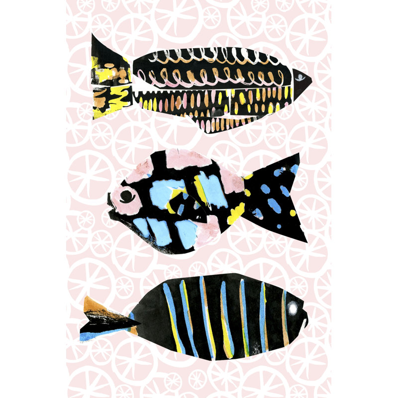 Capri II by Blanckslate - Graphic Art, 122 cm H x 81 cm W, Black Floater Framed