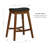 Nafeesa Cushioned Faux Leather Counter Stool-1013813492