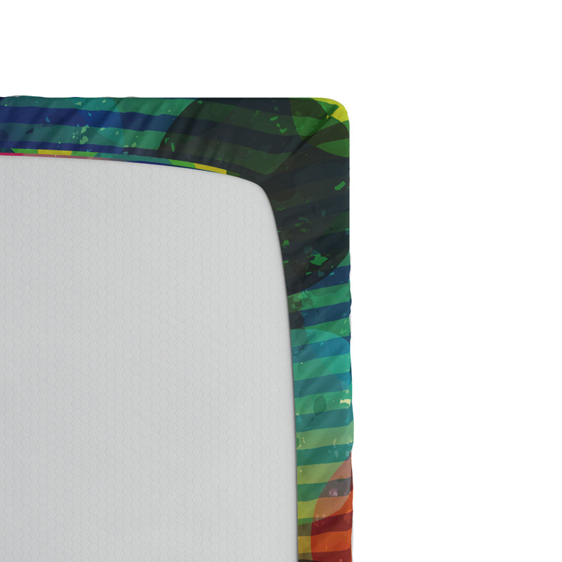 Microfiber Striped Fitted Sheet, Full Fitted Sheet