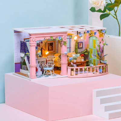 DIY 3D Mini House: Sweet Patio Miniature